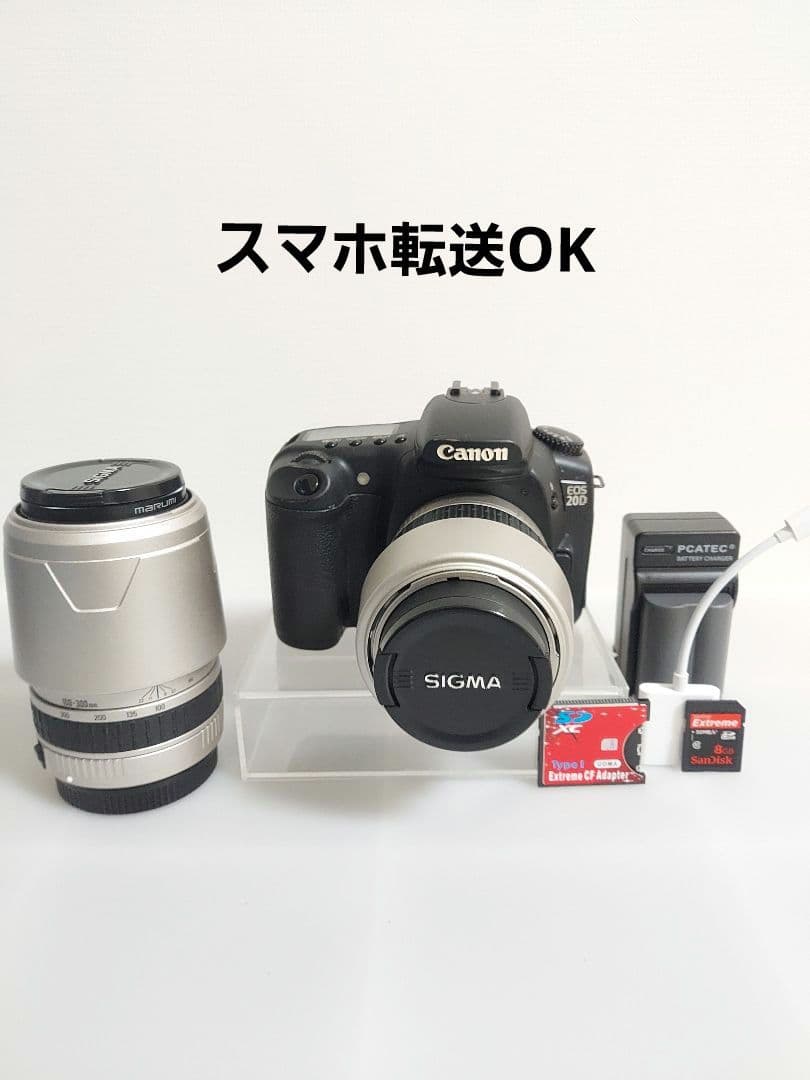 CANON　EOS 20D 一眼レフ　キャノン　スマホ転送OK