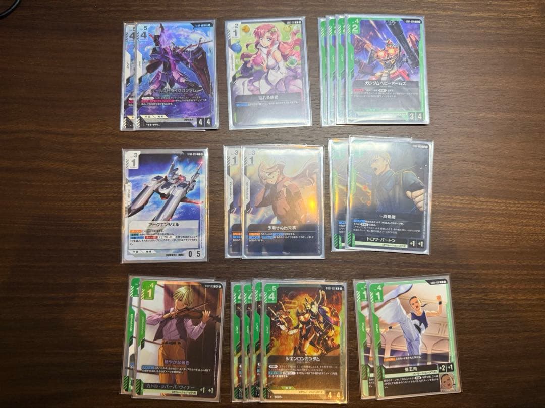 緑白ウイングデッキ 他プレイングセット等