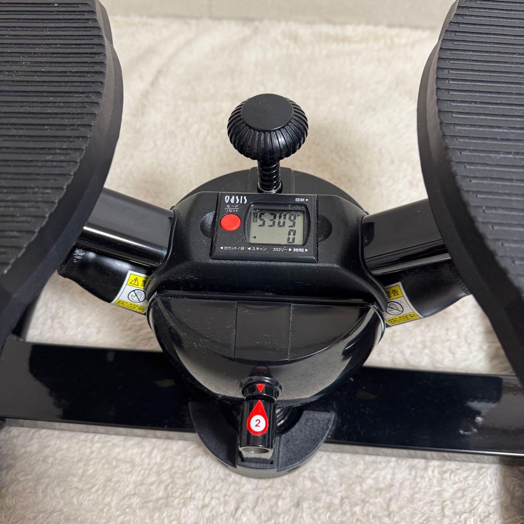 極美品 東急スポーツオアシス　プレミアムツイストエアロステッパーSP-200 黒