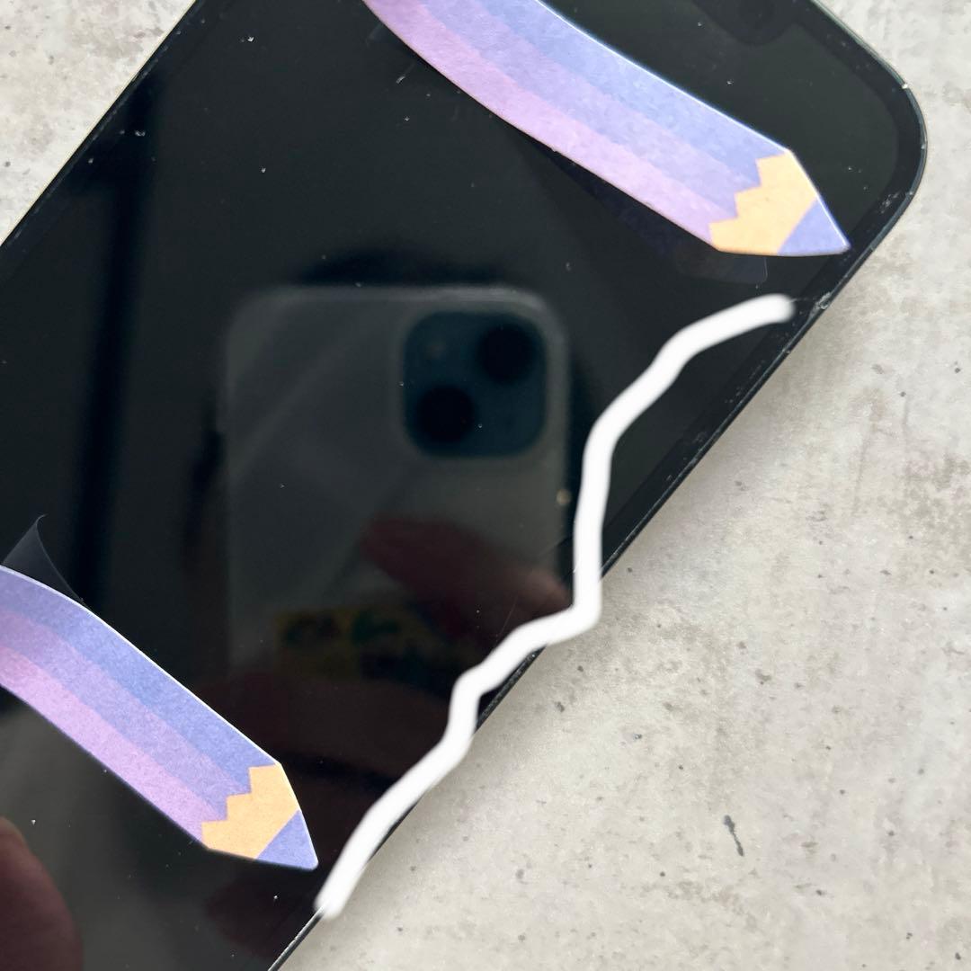 iPhone14 本体　simフリー　(画面割れ有) 最終値下げ！！