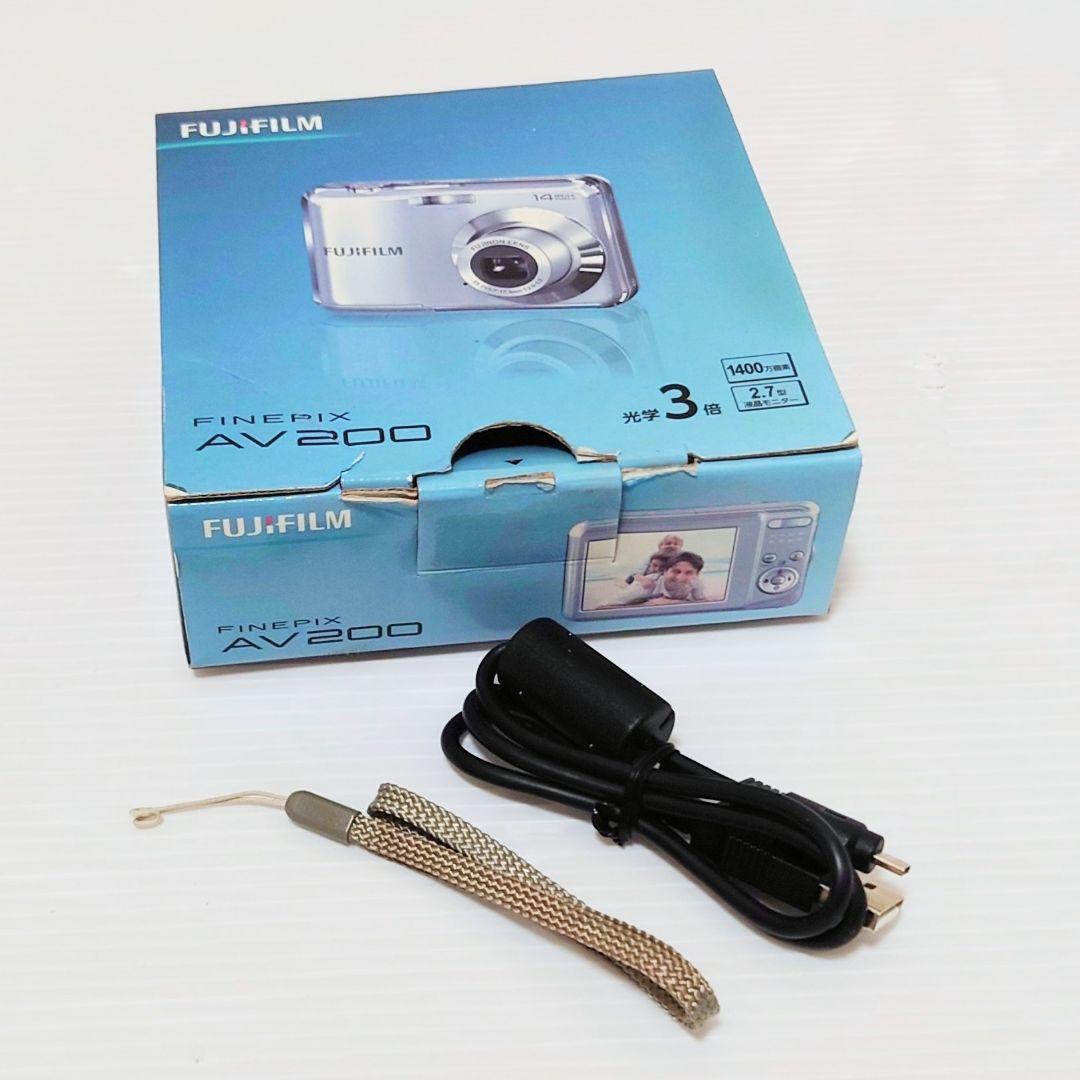 FUJIFILM Fine Pix AV200 デジカメ 美品 a4446