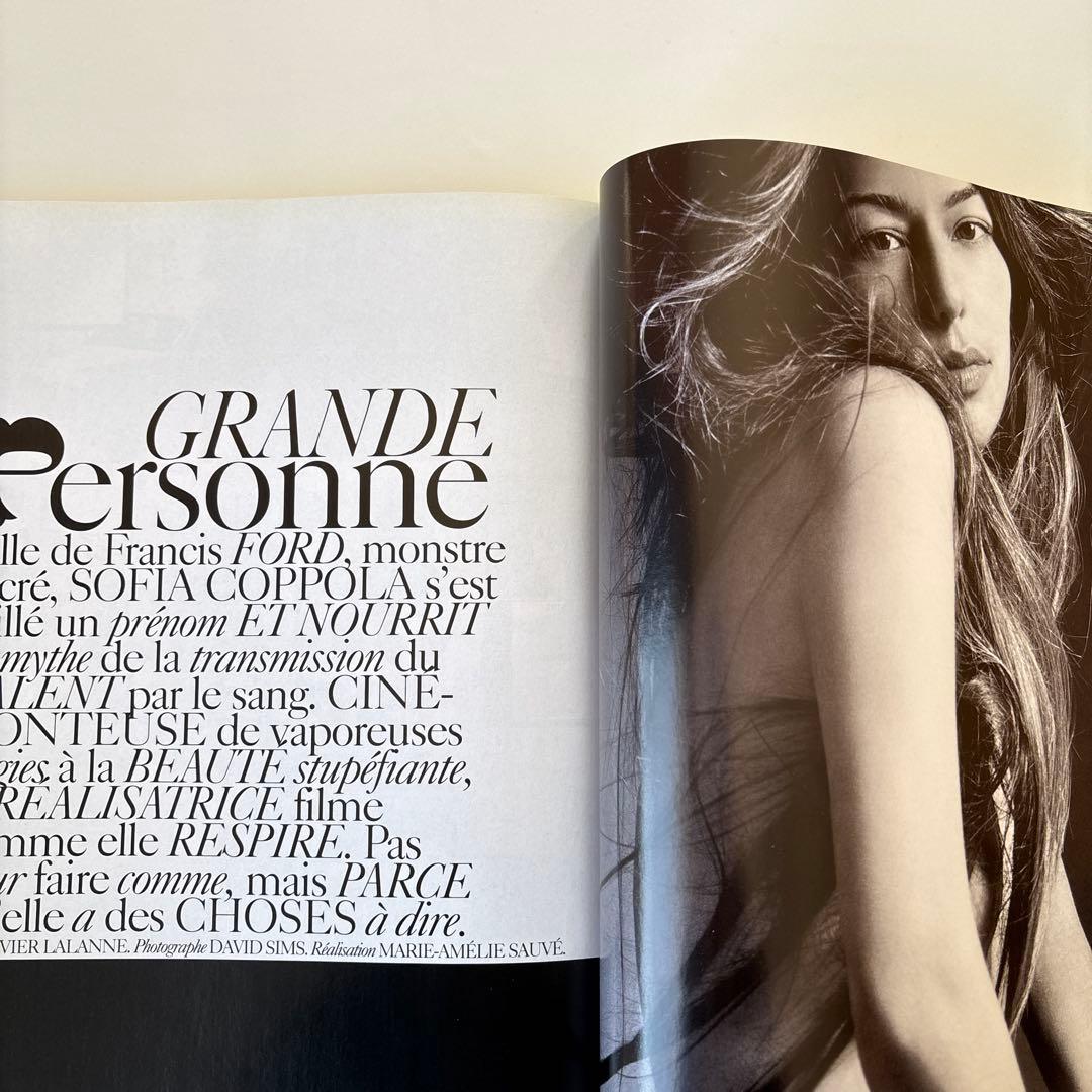 VOGUE Paris No.853 Sofia Coppolaソフィアコッポラ