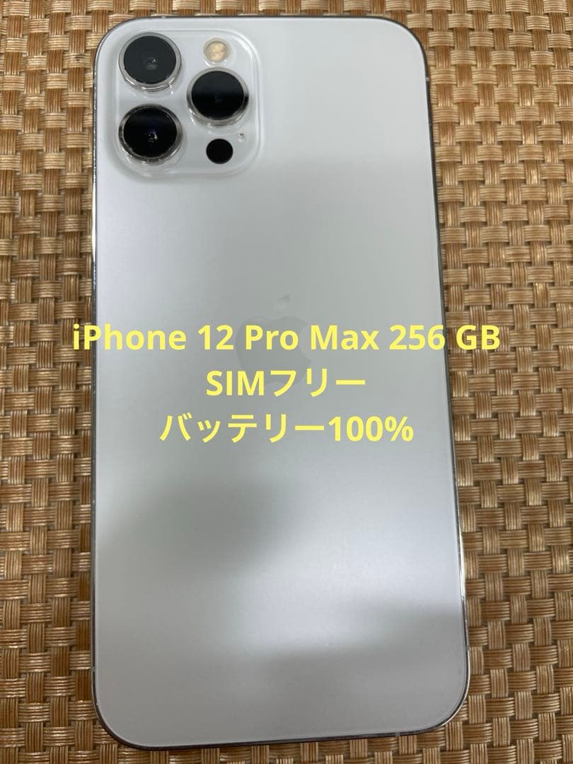iPhone 12 Pro Max 256 GB シルバーSIMフリー
