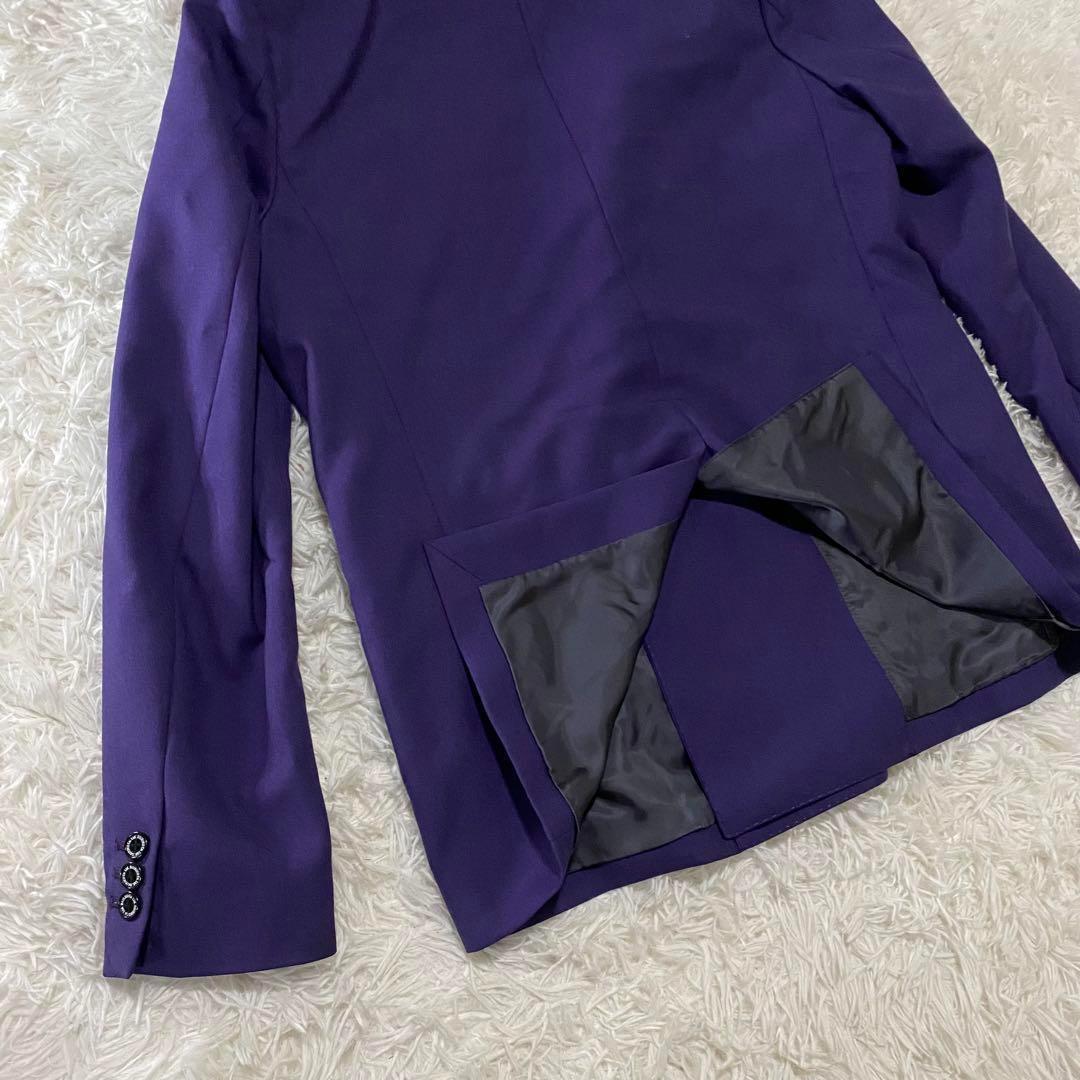 【美品】ダイリク　ダブルジャケット　テーラード　パープル　Mサイズ　紫