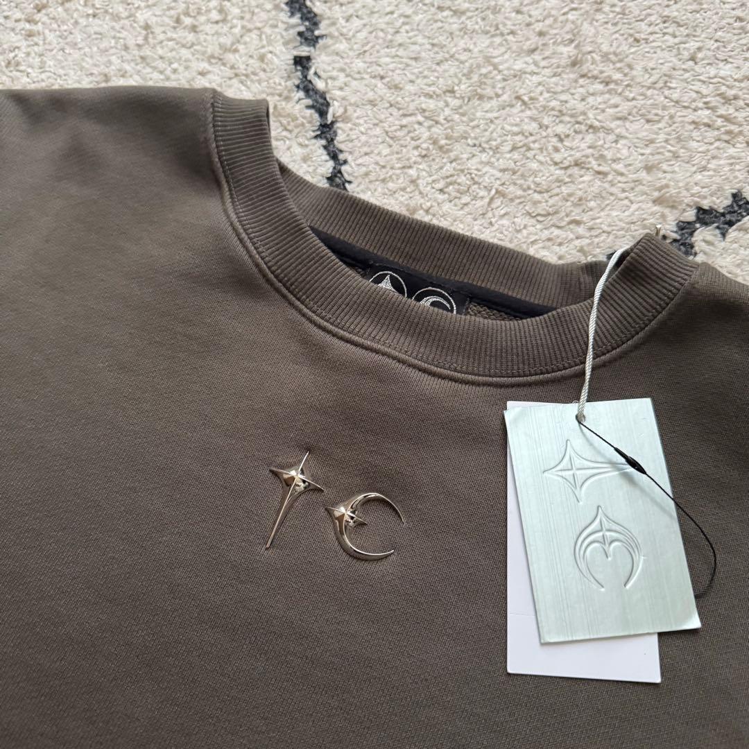 タグ付未使用　Thug Club　サグクラブ　スウェット　ロゴ　カーキ　3