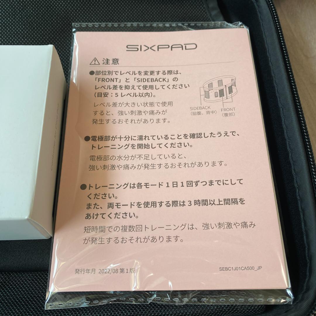 ◆未使用◎パワースーツ コアベルト Mサイズ SIXPAD