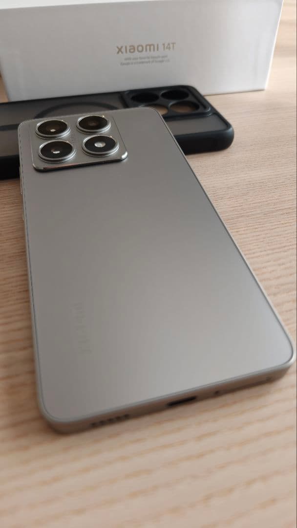 Xiaomi 14T 国内版256㎇　グレー　ケース＆保護フィルム付　動作確認済
