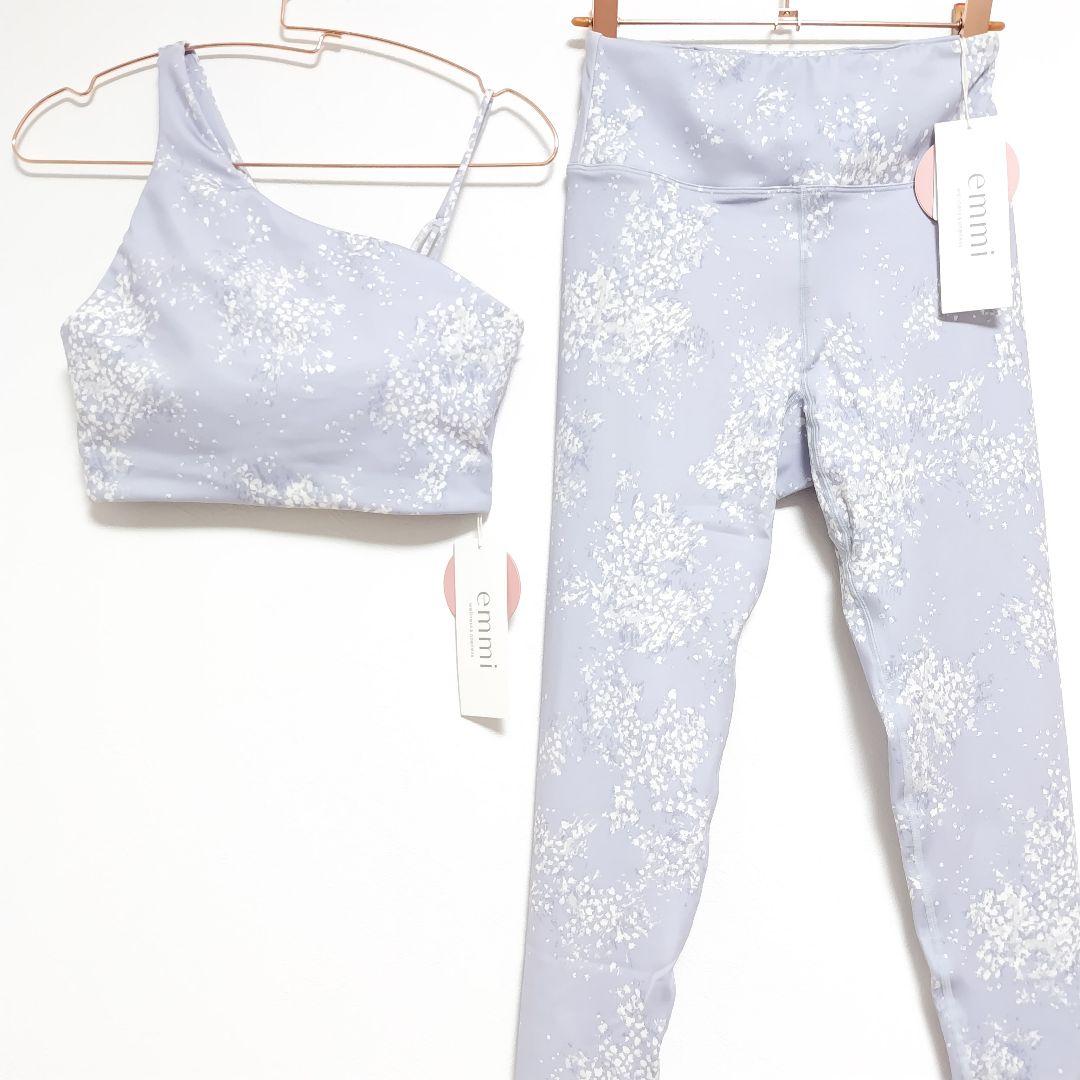 emmi yoga スノートレイス セットアップ ＊エミヨガ ヨガウェア