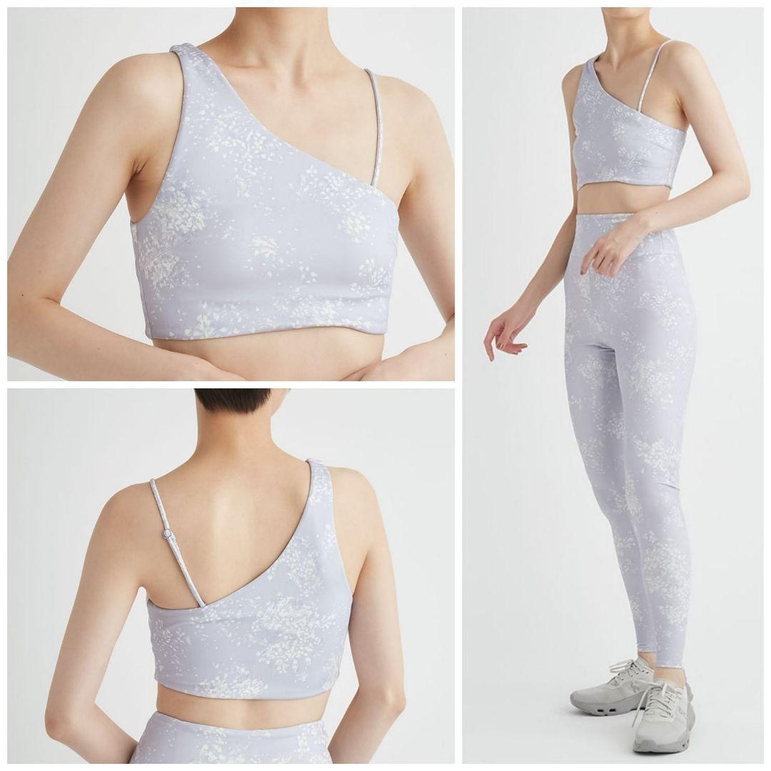 emmi yoga スノートレイス セットアップ ＊エミヨガ ヨガウェア