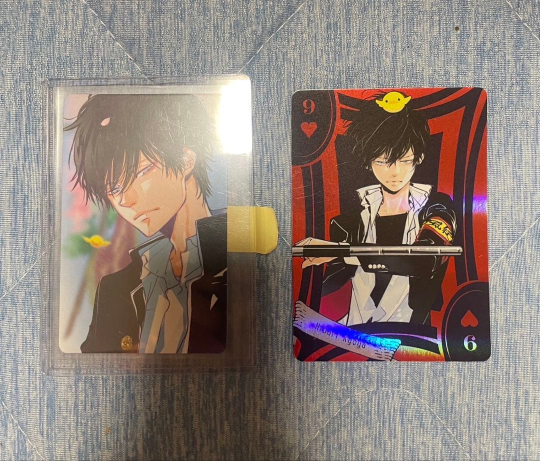 天野明展　リボーン　自撮り風トレーディングカード　雲雀恭弥