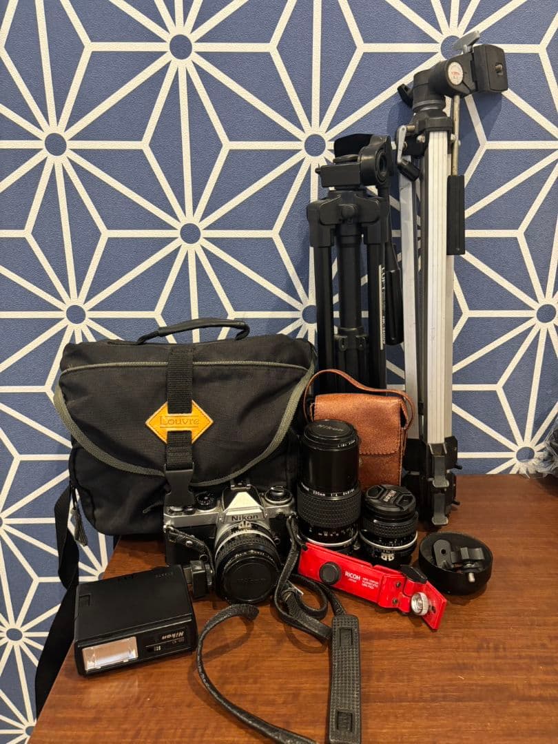 Nikon 一眼レフカメラ フィルム　FE レンズL37c 52mm セット販売