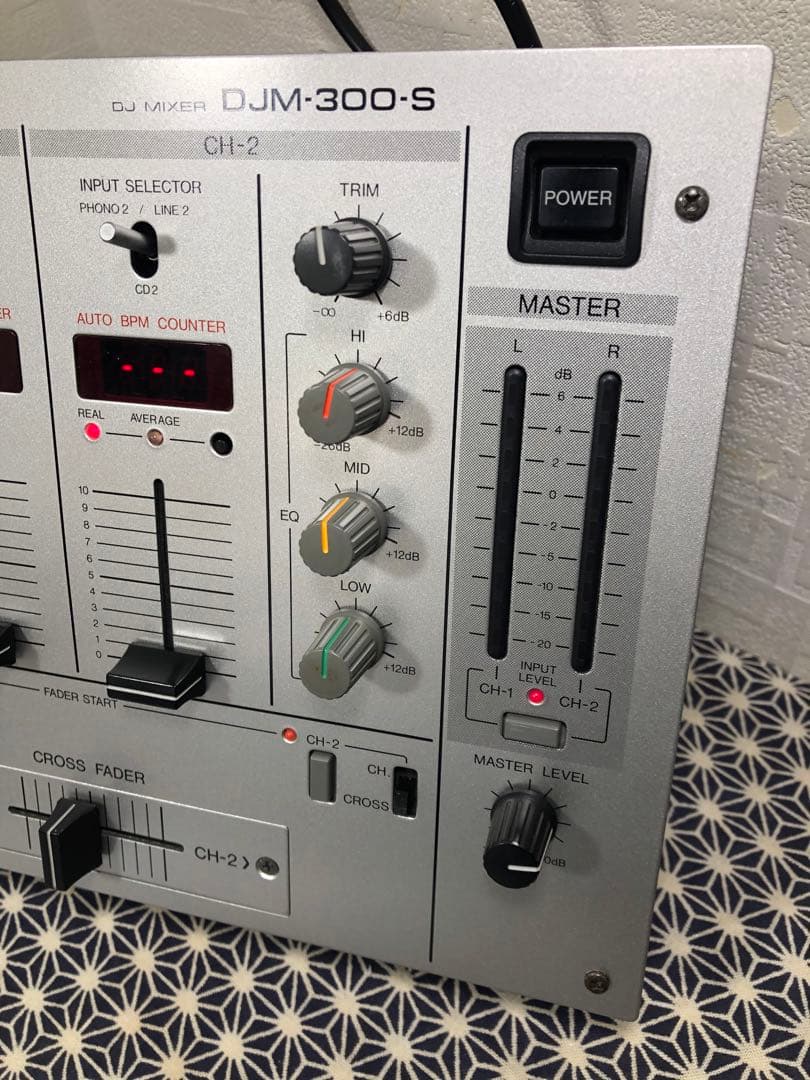 pioneer dj パイオニア　DJM-300 銀　フェーダーメンテナンス