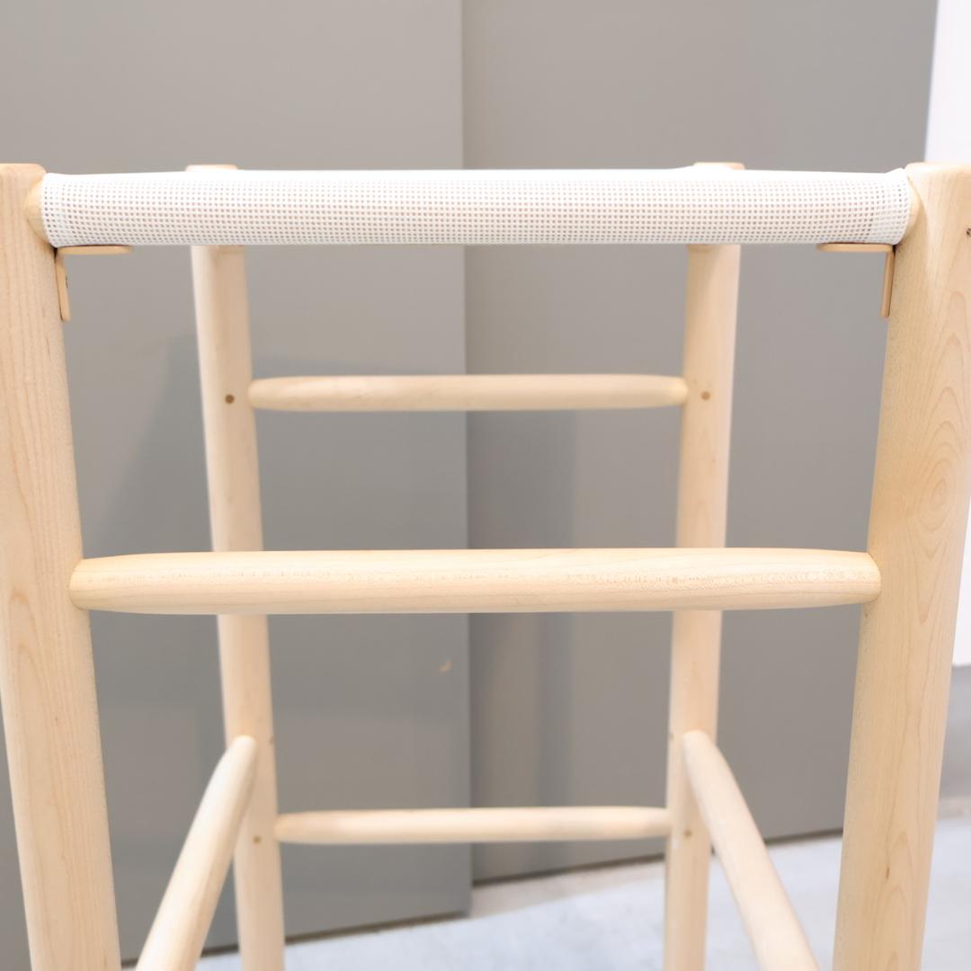 マルニコレクション ライトウッド ハイスツール メープル材 カウンターチェア