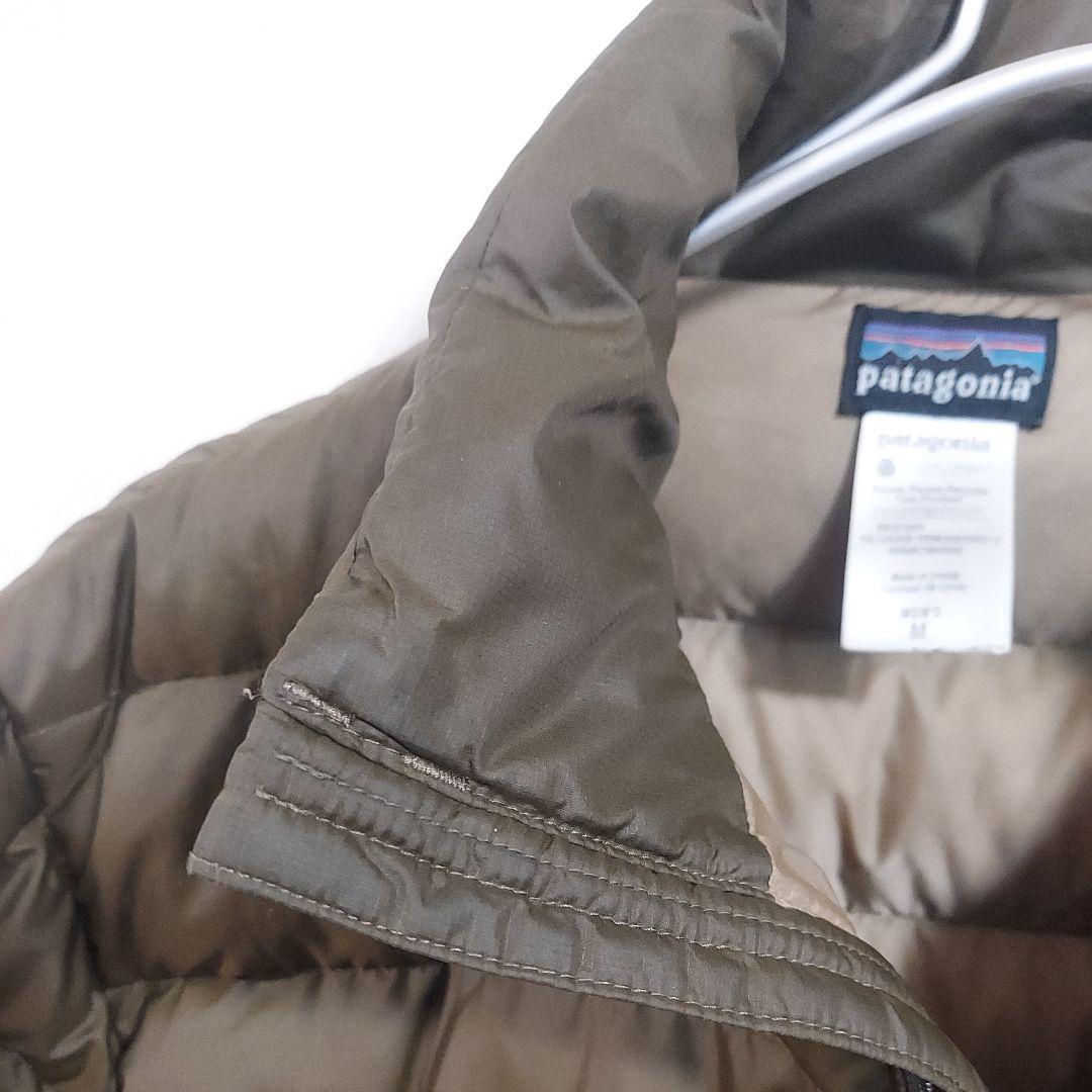 名作 パタゴニア ダウンセーター 2012年製 オリーブ メンズM
