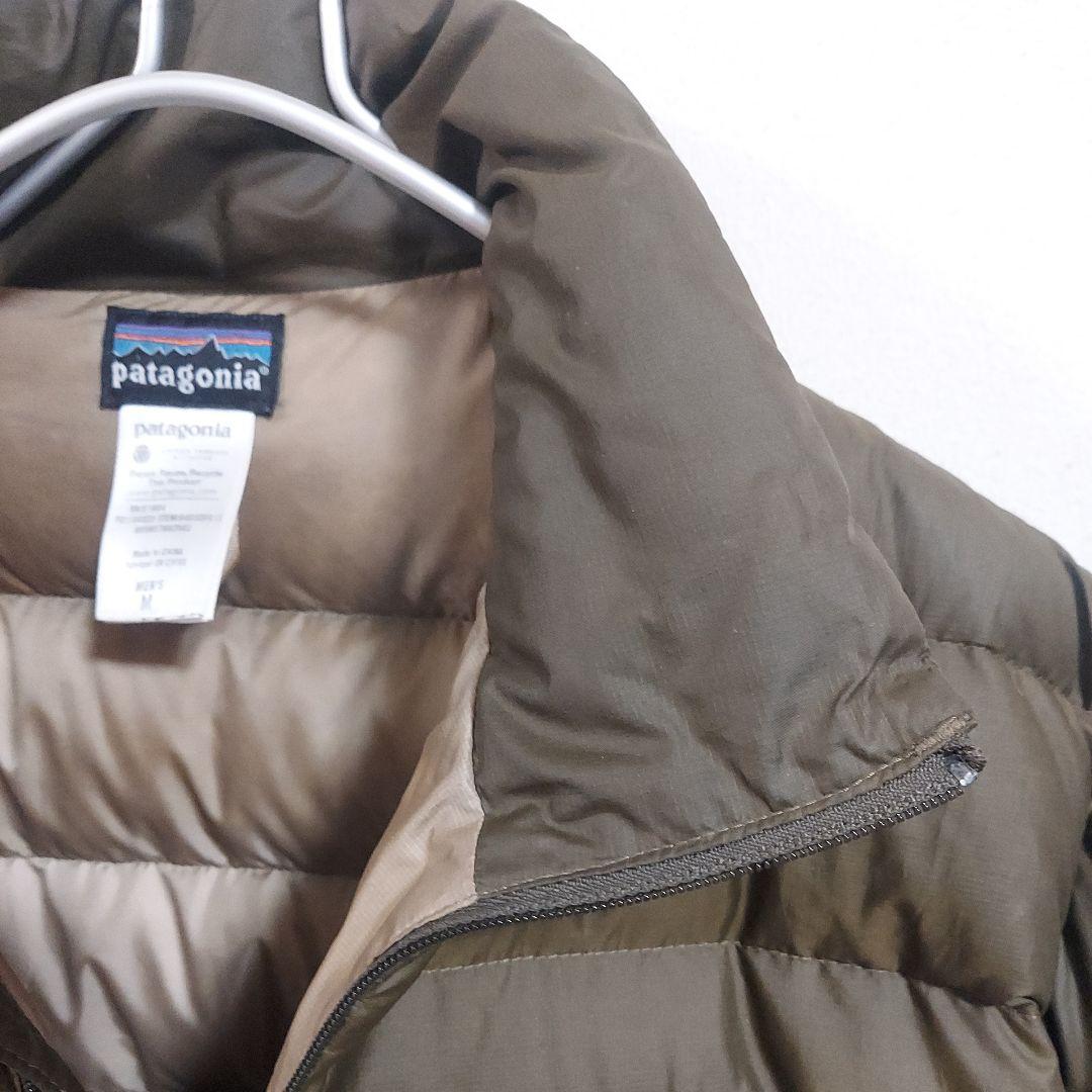 名作 パタゴニア ダウンセーター 2012年製 オリーブ メンズM