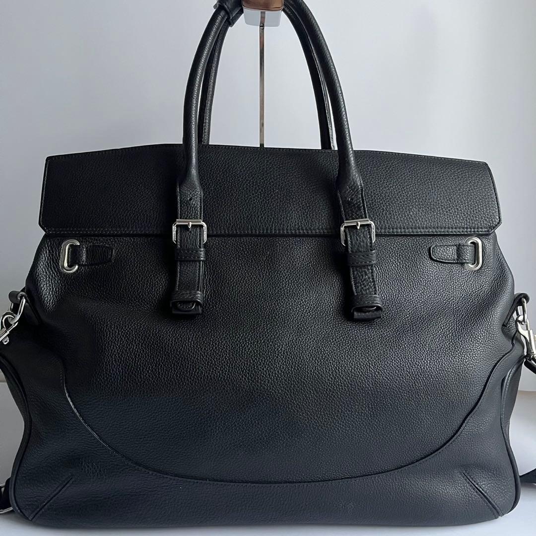 ✨未使用レベル✨　PELLE MORBIDA メイデンボヤージュ　バッグ　黒　L