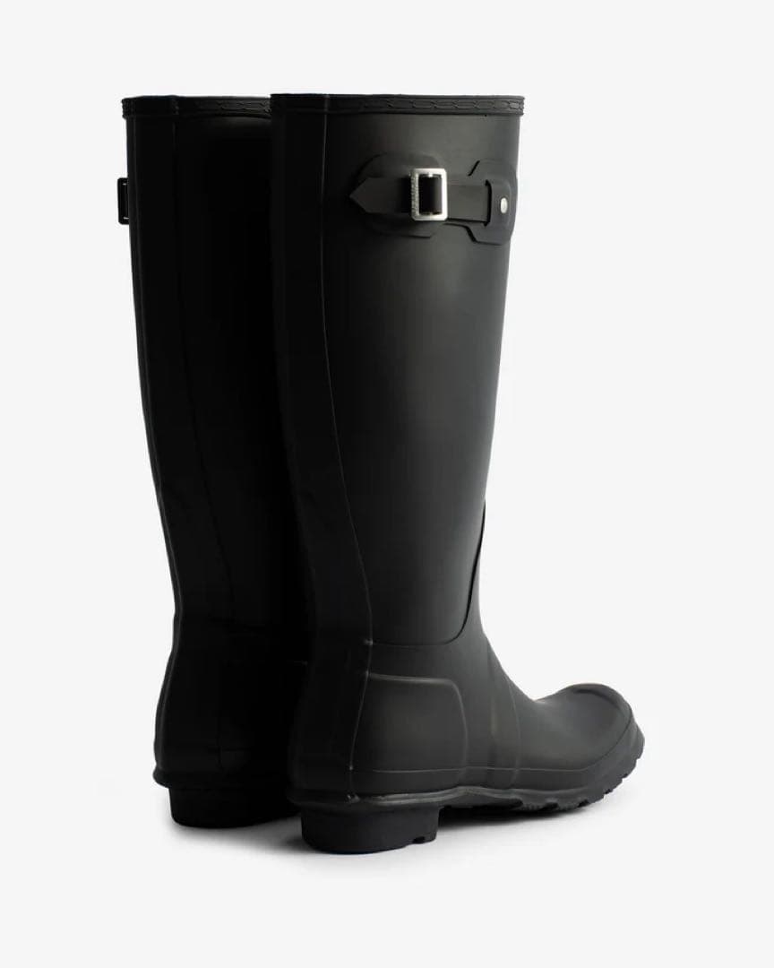 HUNTER ハンター オリジナル トール レイン ブーツ ブラック UK6