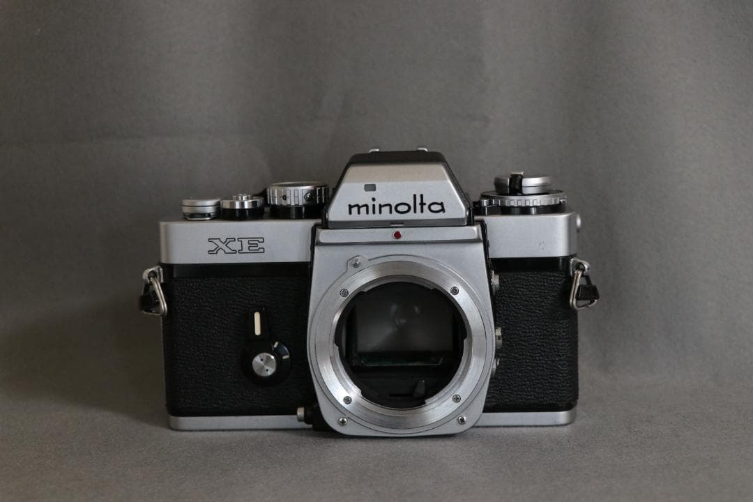 ミノルタXE銀ボディ