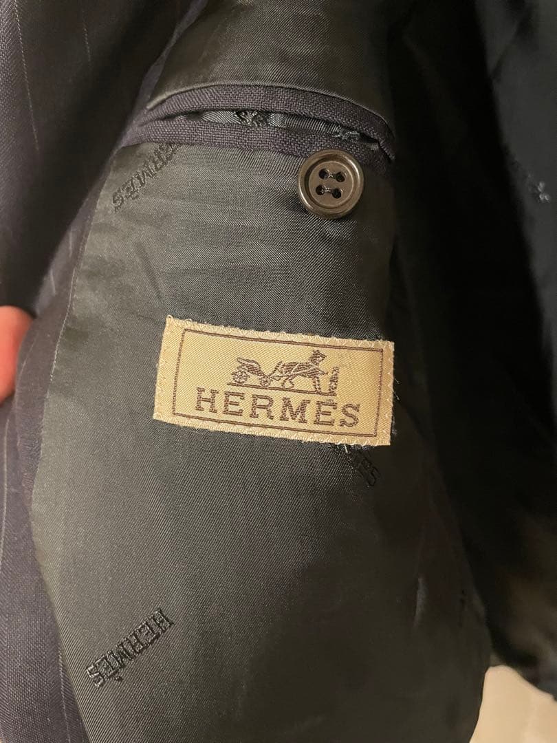 ジャケット・アウター hermes stripe 3B tailored jacket