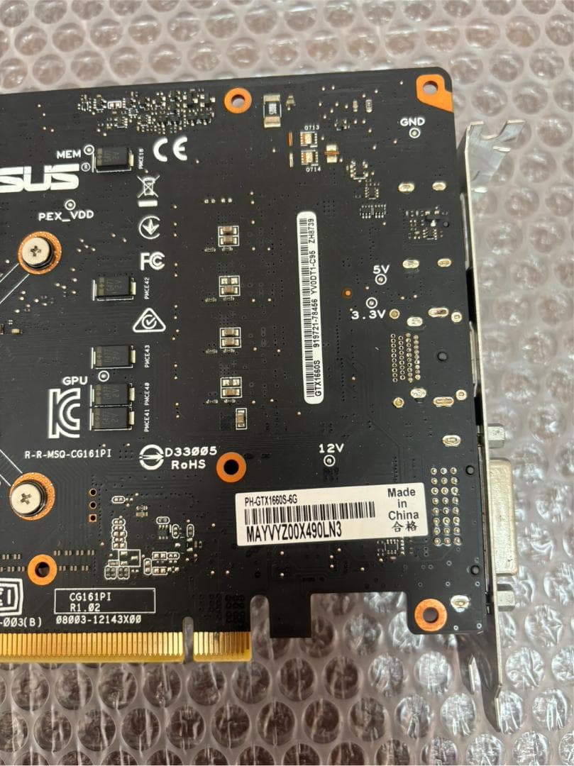 その他 ASUS GTX1660 S M0122c