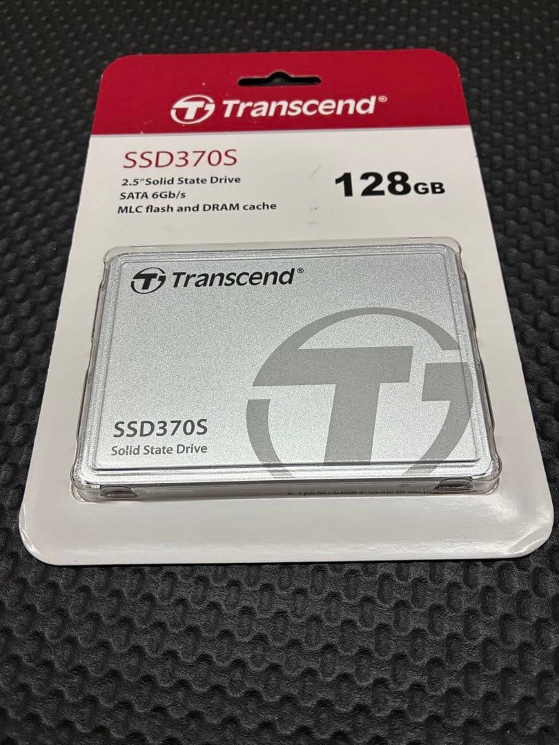 ★未開封保管品★Transcend 2.5inch SSD370S 128GB
