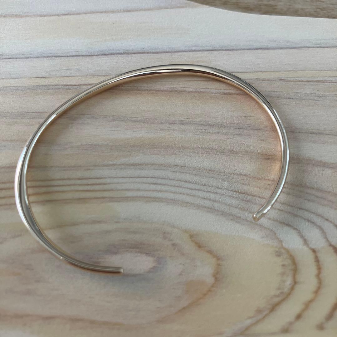 Lilas　2.5パイプC型バングル K10 スピックアンドスパン