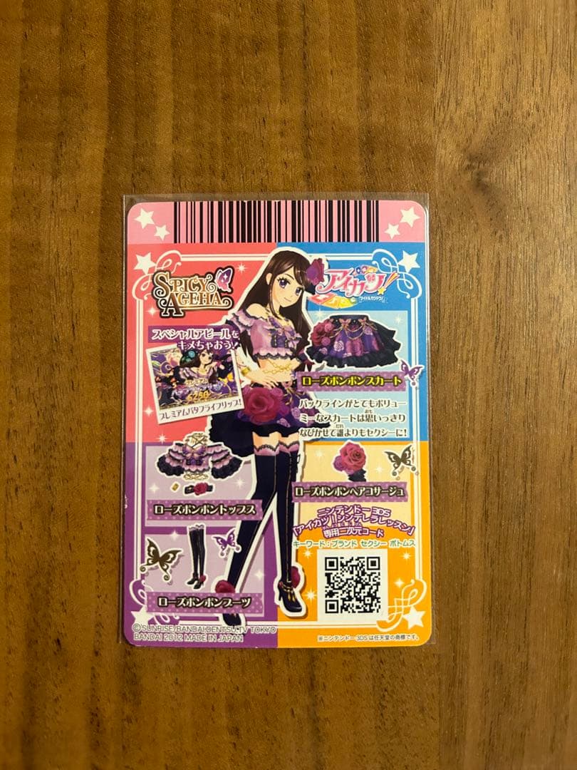 アイカツ　ローズボンボンコーデ