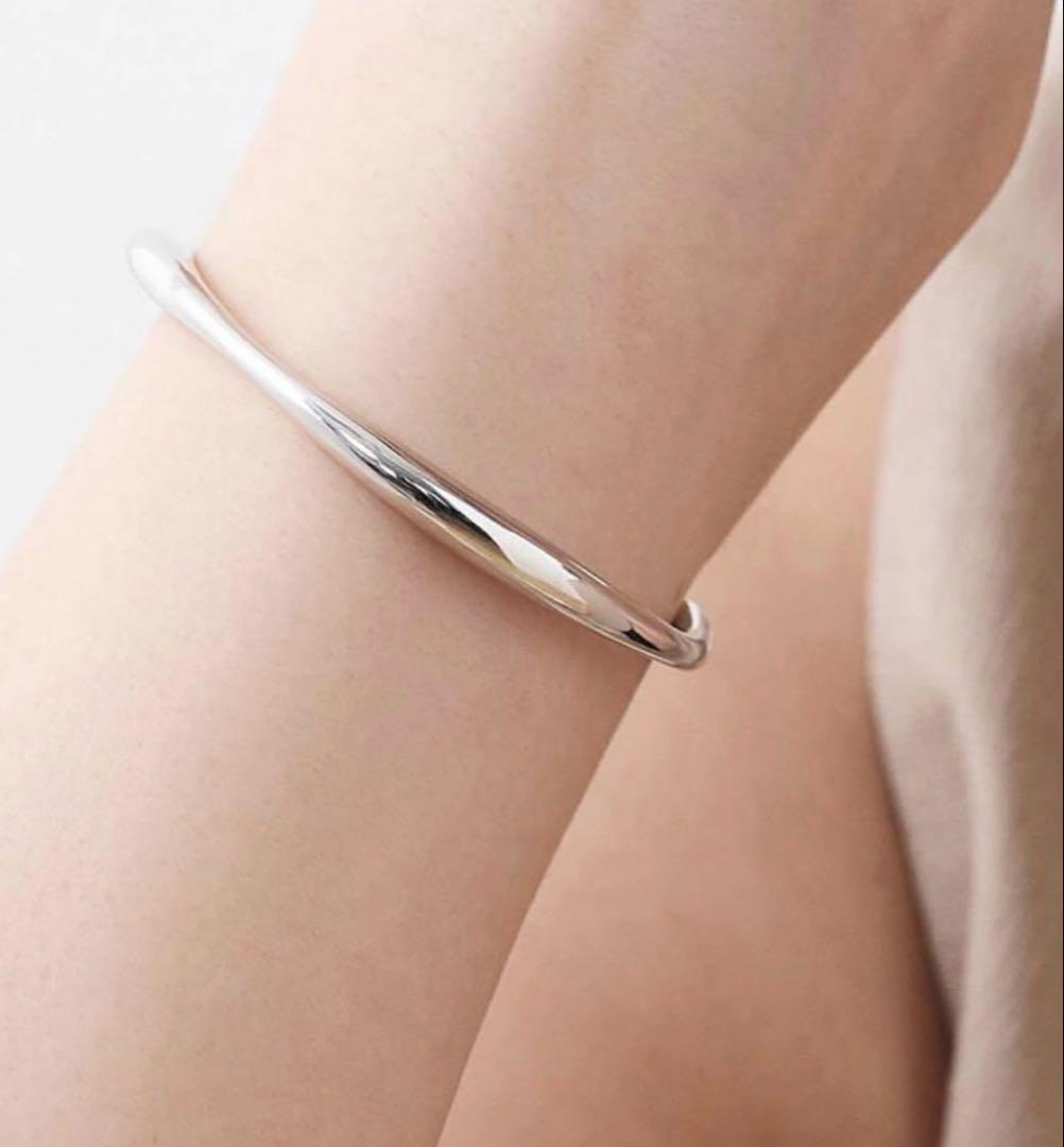 WOJE(ヲジェ) シルバーバングル　Horn (SV925)