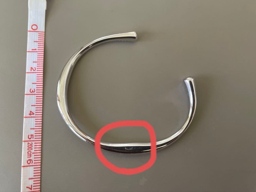 WOJE(ヲジェ) シルバーバングル　Horn (SV925)