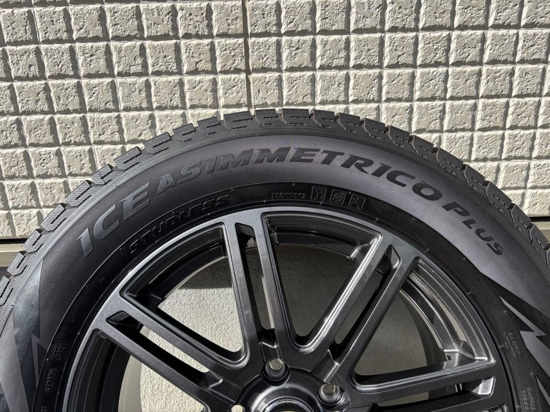 スタッドレスタイヤ、アルミホイール4本セット中古