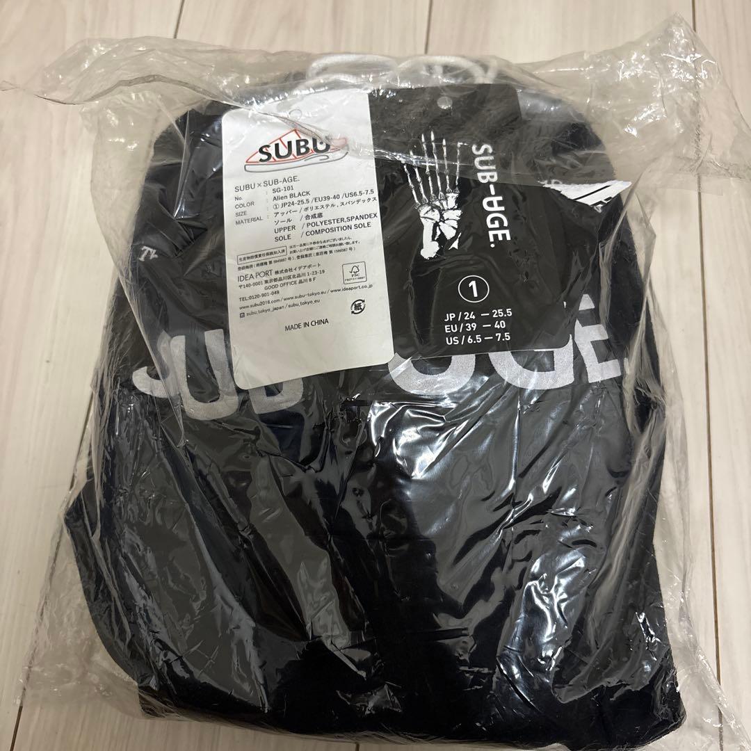 SUBU × SUB-AGE. - Alien sandals サイズ1