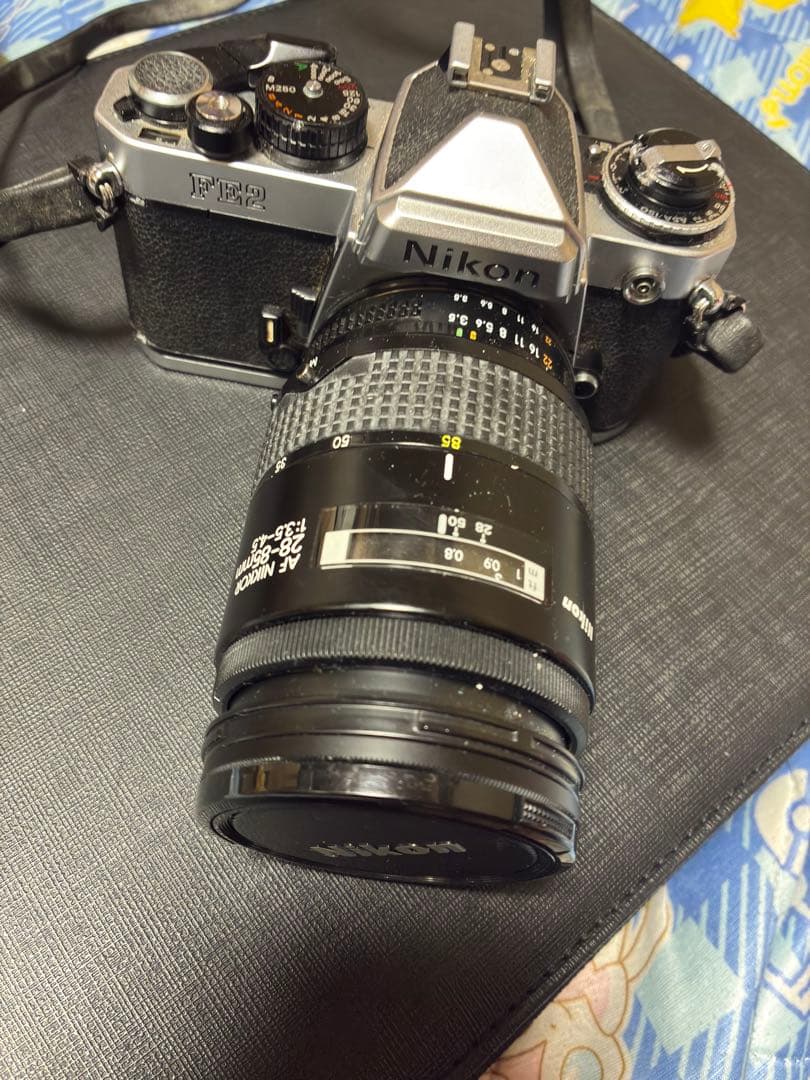 Nikon FE2 一眼レフカメラ Nikkorレンズ付き