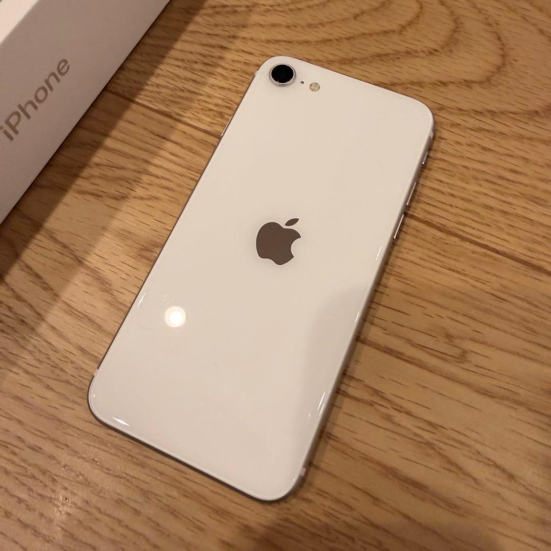 iPhone SE2 ホワイト128GB SIMフリー MXD12J/A