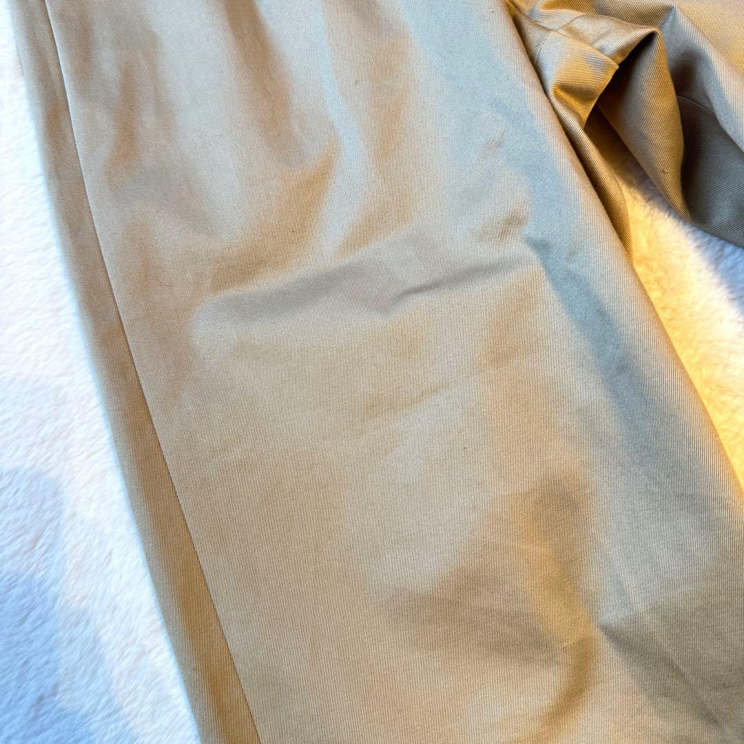 6(ROKU) コットンチノパンツ マーベルト ベージュ 34