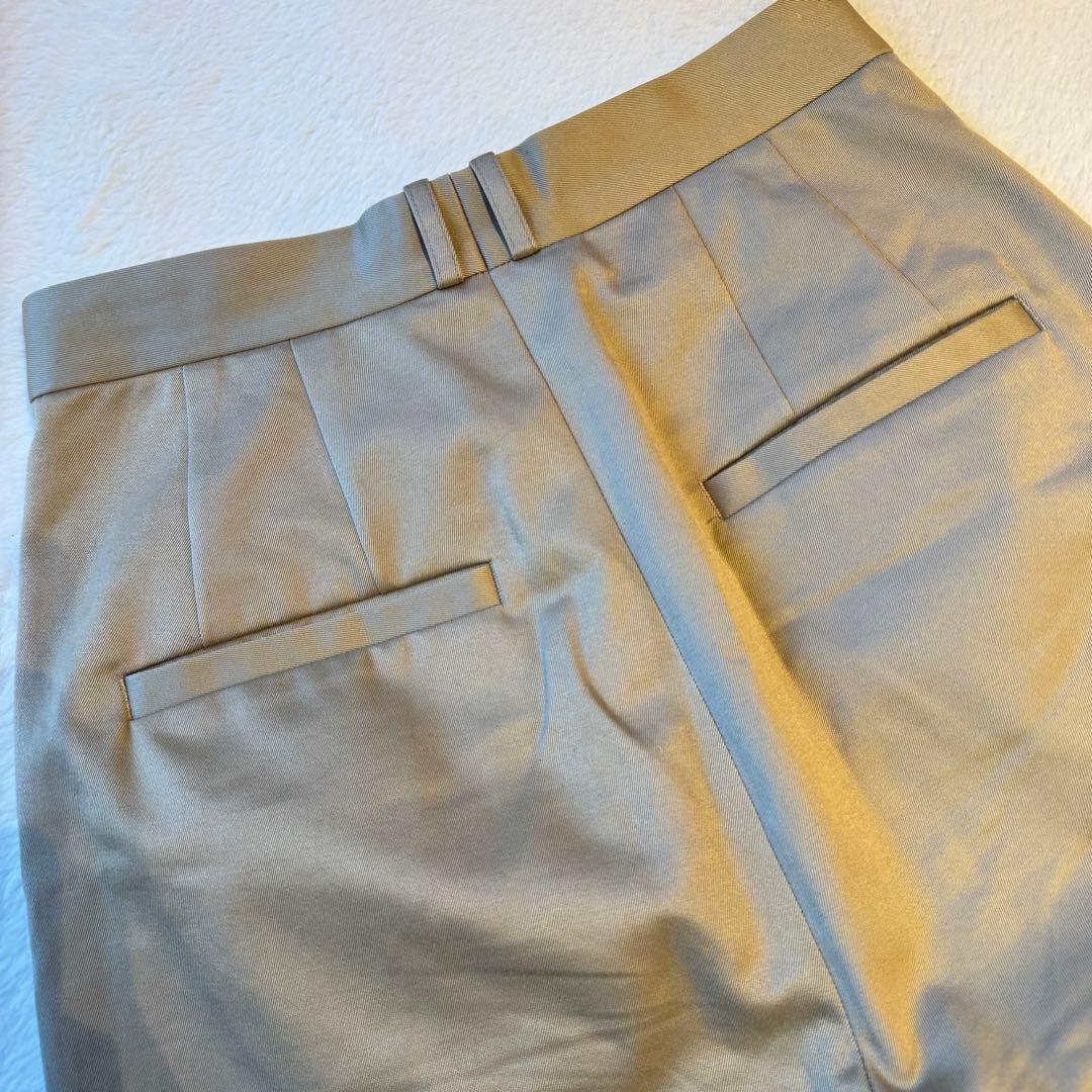 6(ROKU) コットンチノパンツ マーベルト ベージュ 34
