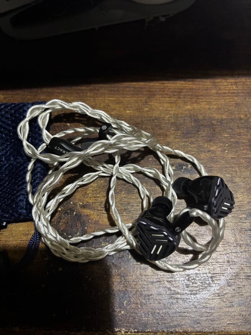 ノスタルジアオーディオ　TERRASTRUCT リケーブル可能イヤホン　美品