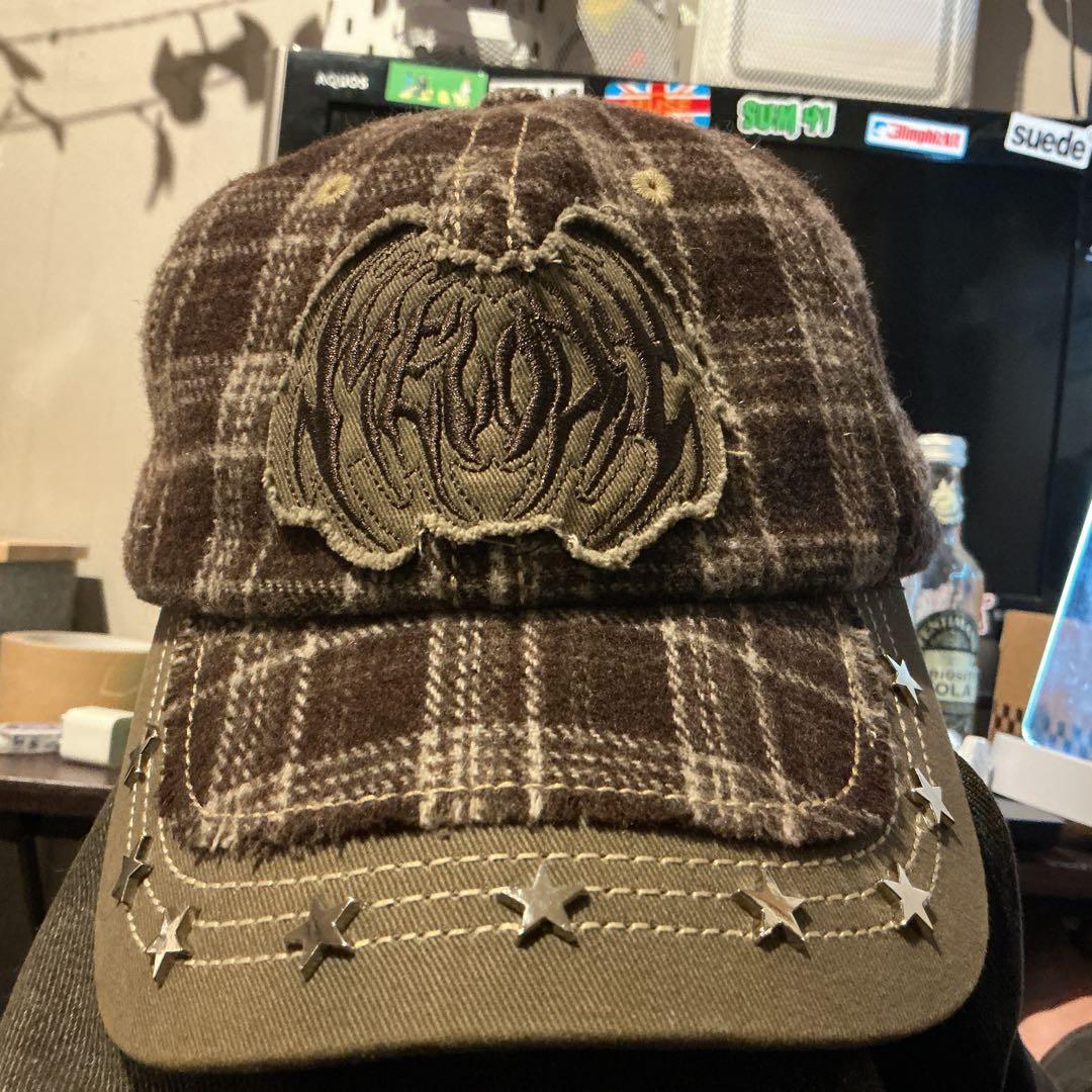 新作 ec melodi スタッズ キャップ　fuckthisindustry