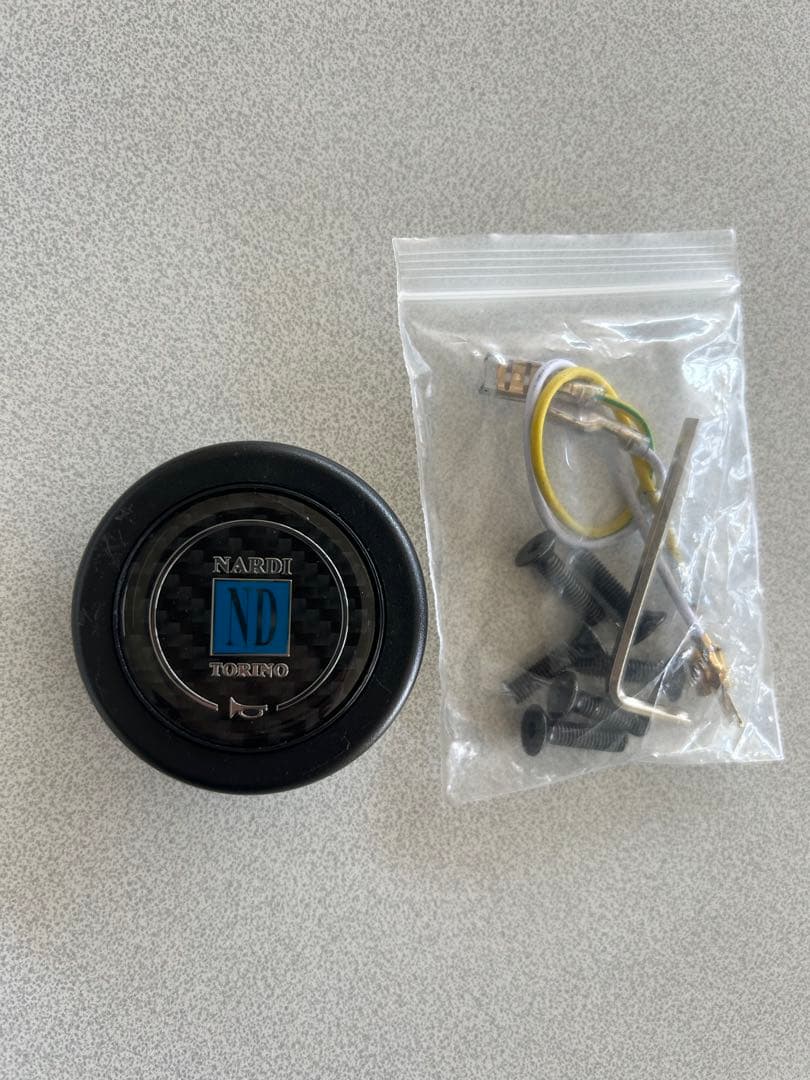 ステアリング ディープコーン ホワイト リアルカーボン 未使用 USDM JDM