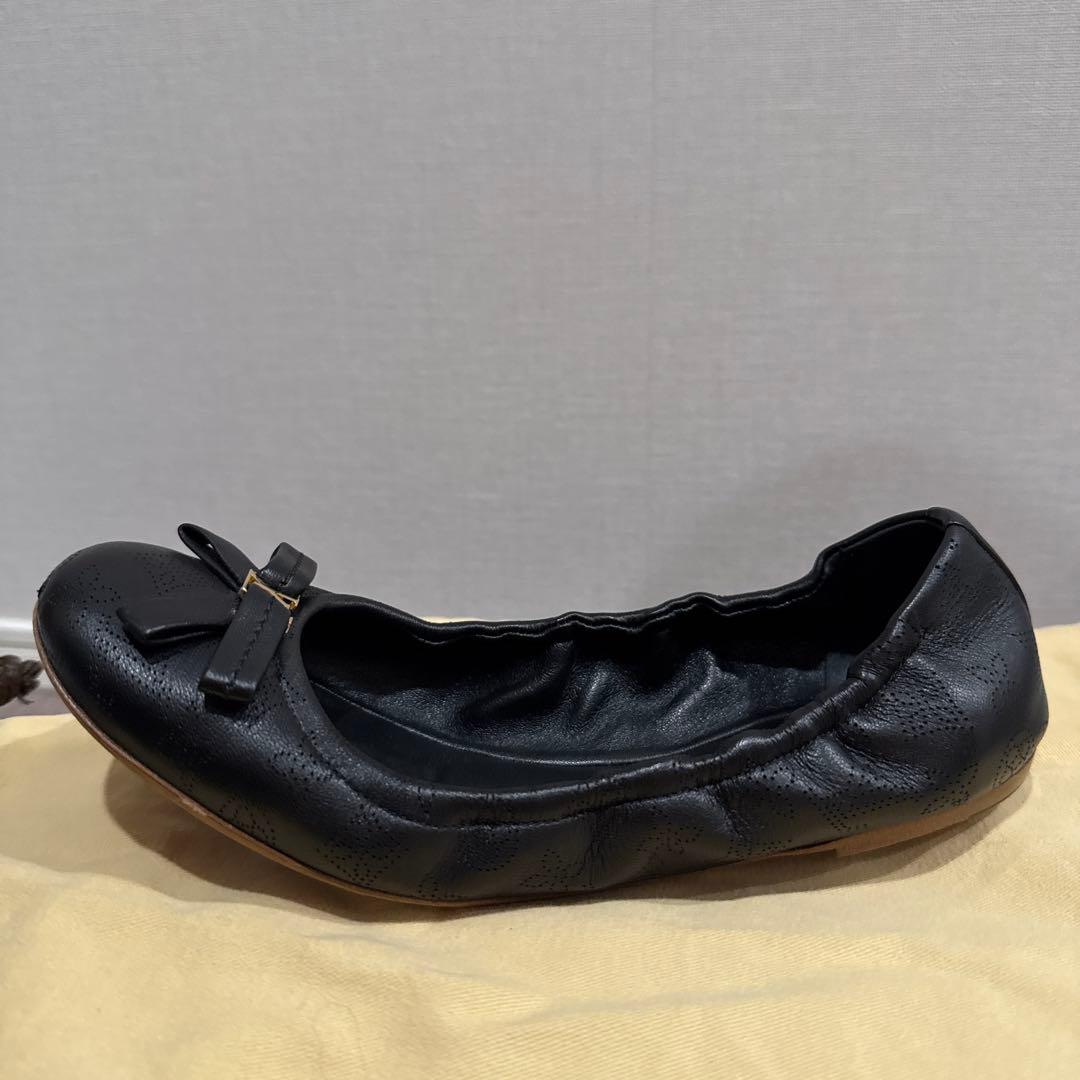 ルイヴィトン　フラットシューズ　ブラック　 37サイズ