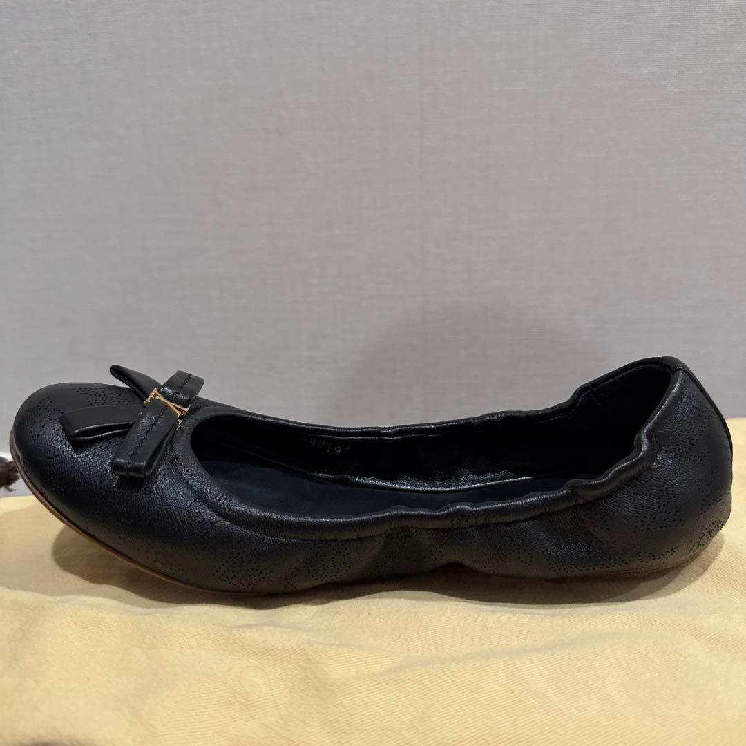 ルイヴィトン　フラットシューズ　ブラック　 37サイズ