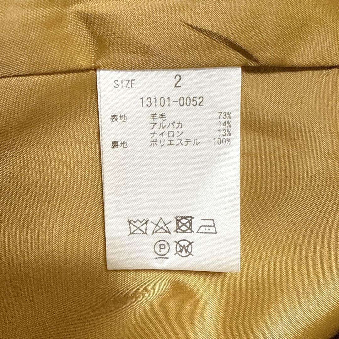 CLANE OVER LINE DOUBLE COAT サイズ2