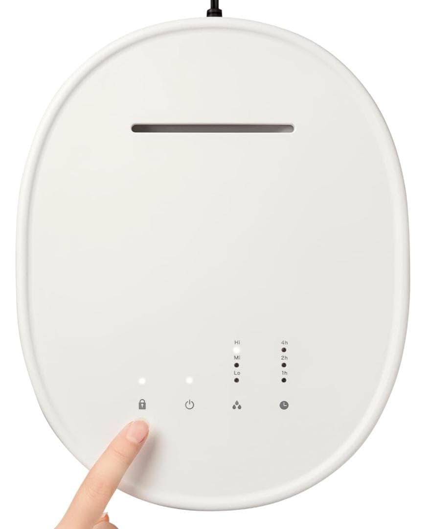 プラスマイナスゼロ±0 スチーム式 加湿器 H220 XQK-H220 ホワイト