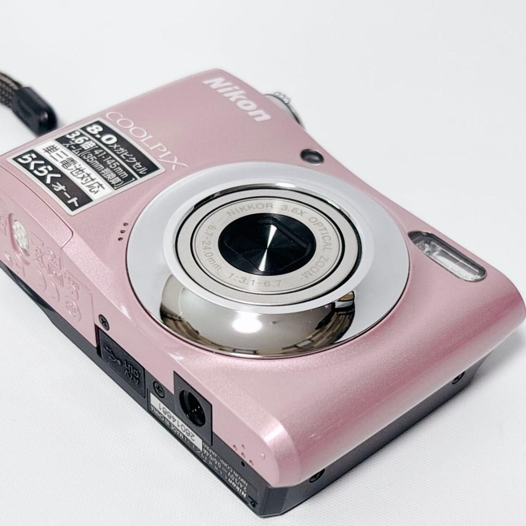 Nikon COOLPIX L21 ピンク 乾電池式 単三電池 美品 動作確認済