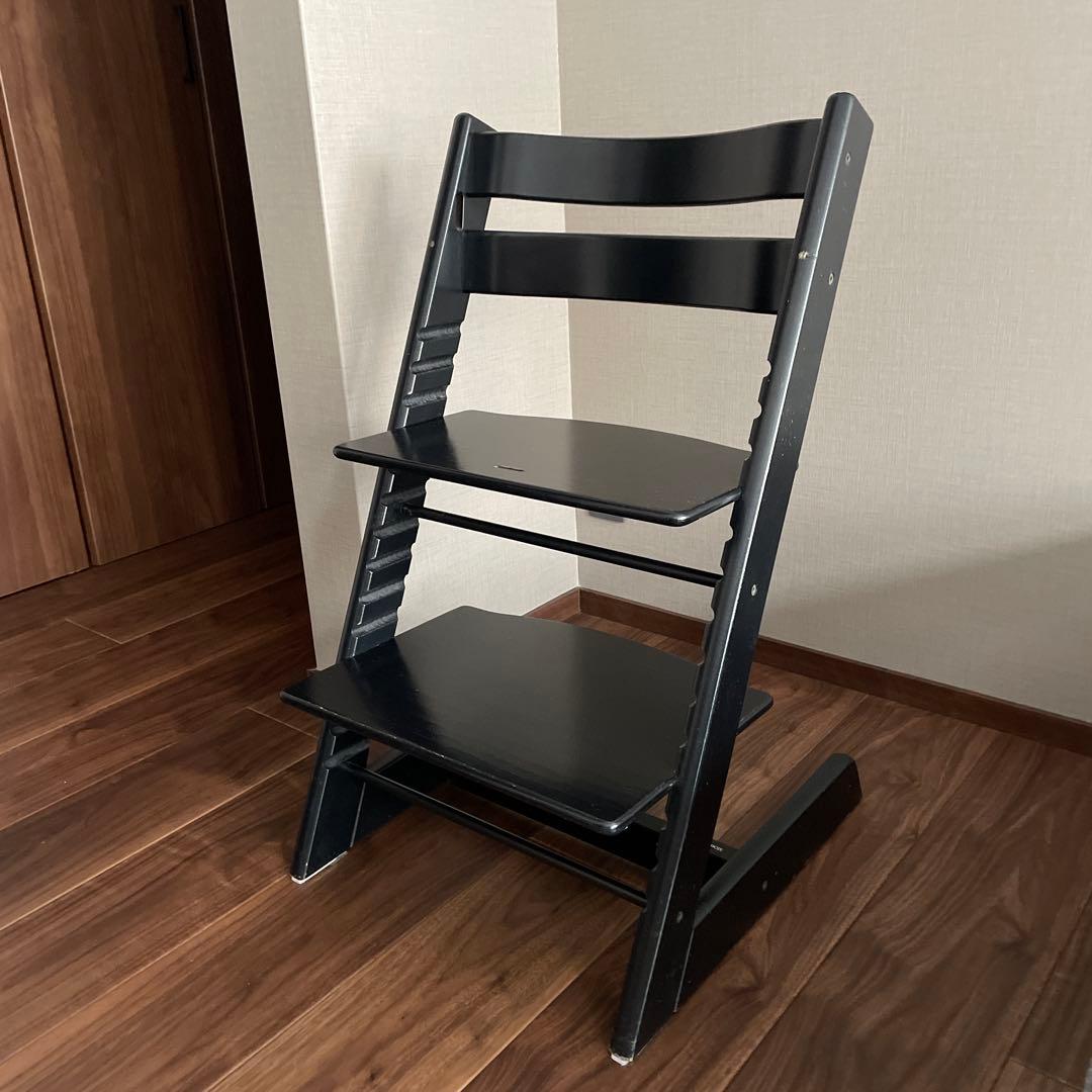 STOKKE ストッケ トリップトラップ チェア ブラック シリアルNo.3