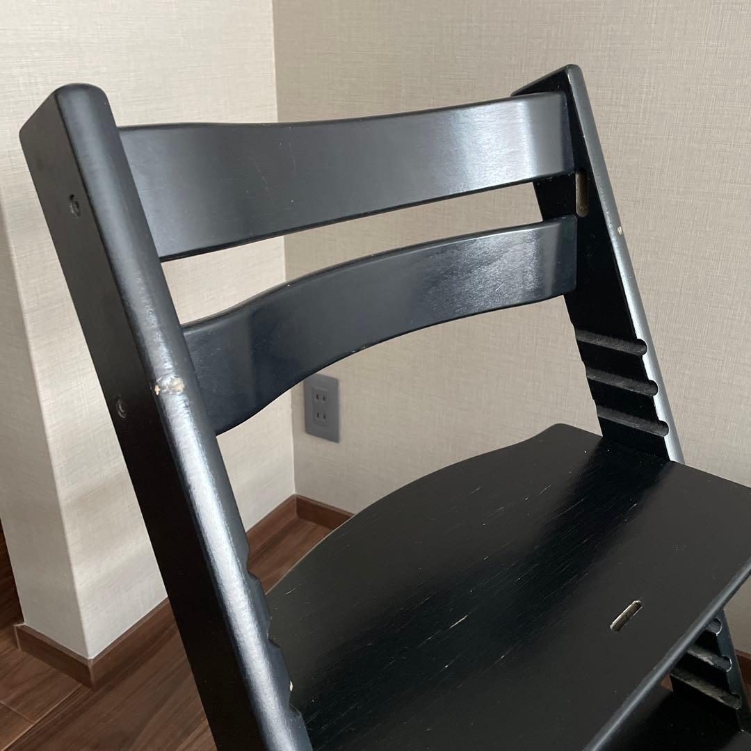 STOKKE ストッケ トリップトラップ チェア ブラック シリアルNo.3