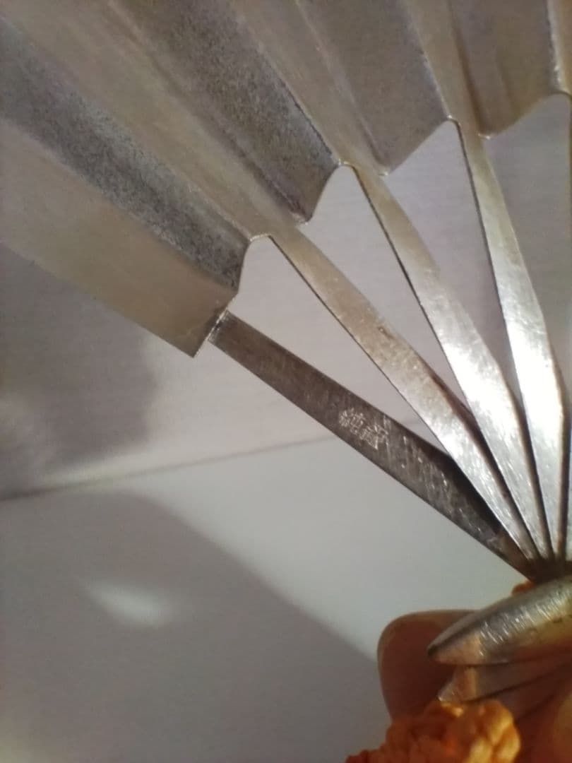 純銀　扇　扇子 　約35g　1枚