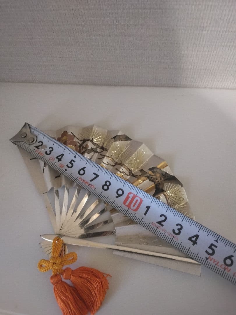 純銀　扇　扇子 　約35g　1枚
