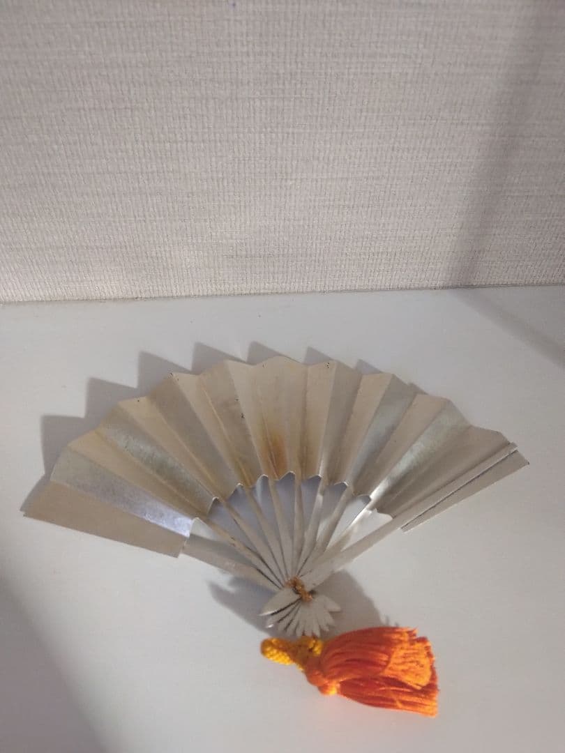 純銀　扇　扇子 　約35g　1枚