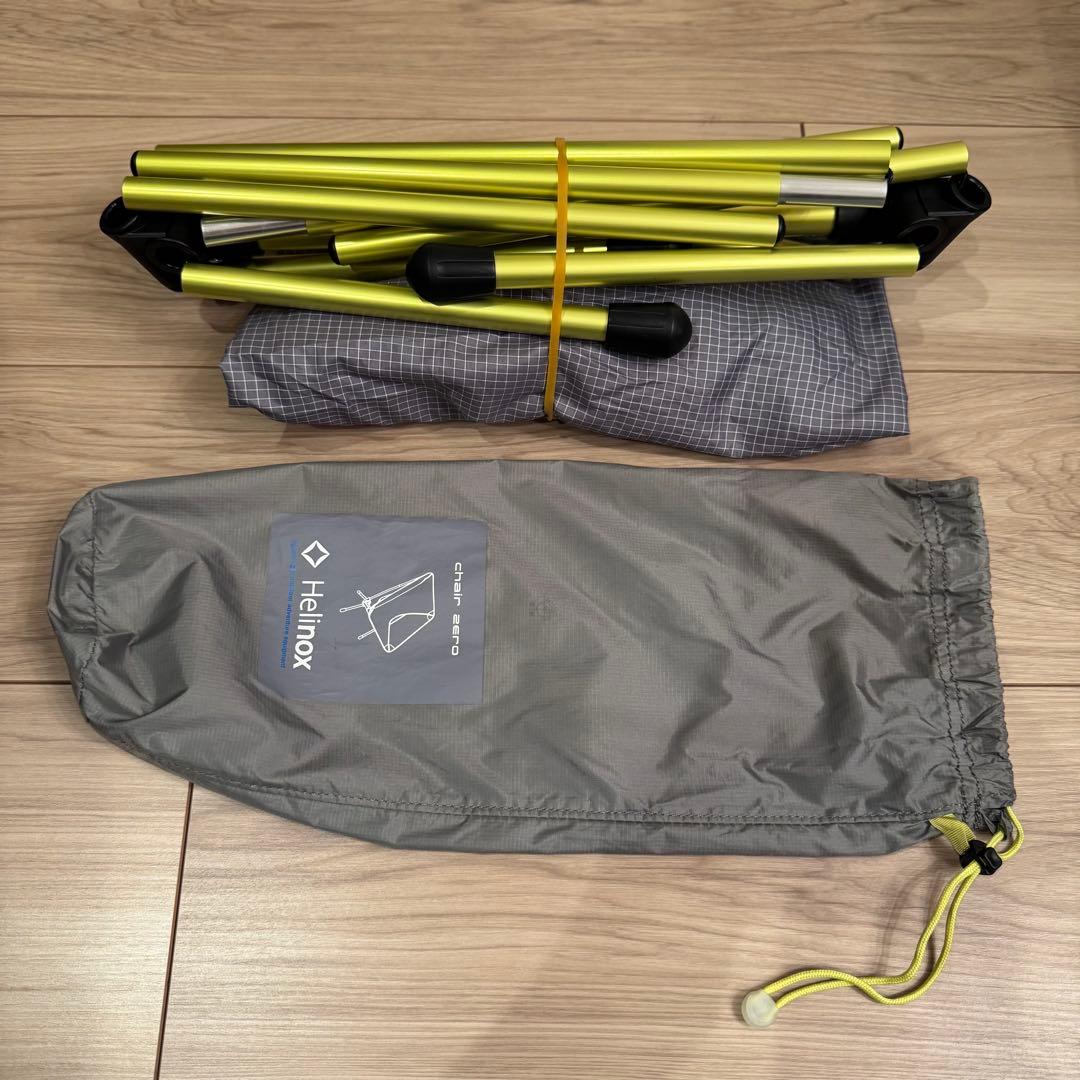 ヘリノックス チェアゼロ グレー