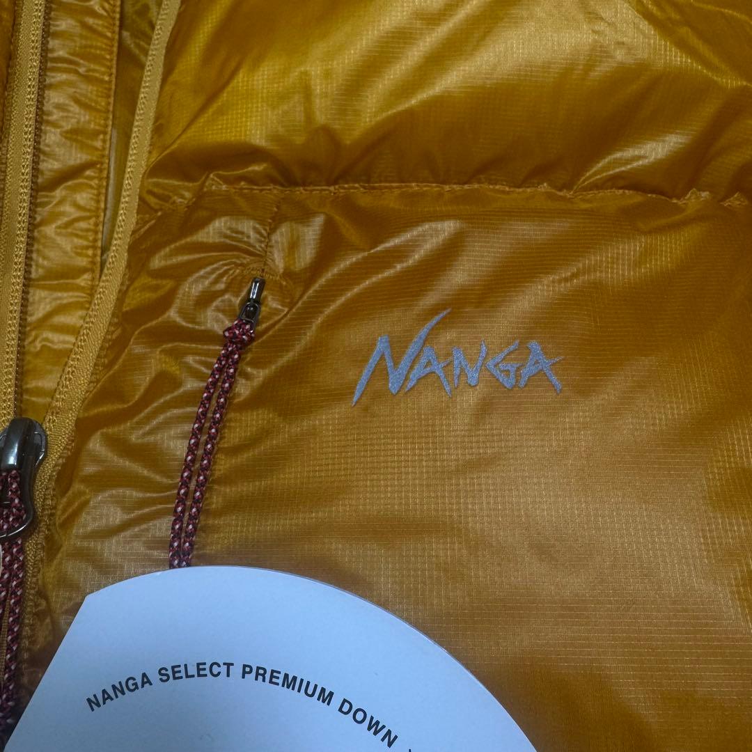ナンガ M 新品 マウンテンロッジ ダウン ジャケット パッカブル イエロー